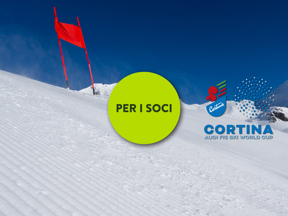 CORTINABANCA invita i Soci alla Coppa del mondo di sci alpino fem